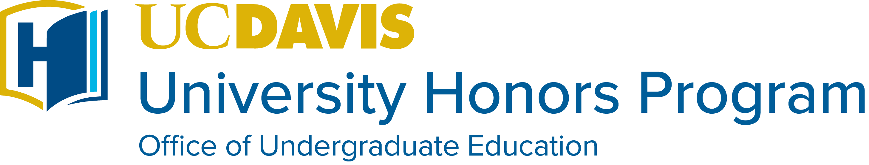 UC Davis University Honors Program Logo
